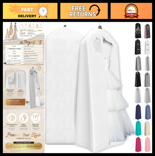 Wedding dress garment bag - garment,