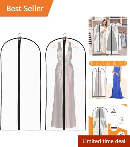 Translucent 55in dress storage - dress,